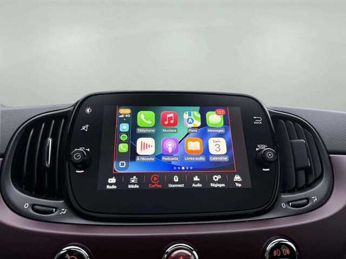 Fiat 500 500 1.2i Lounge *Toit Pano*CarPlay*Garantie 1 an*